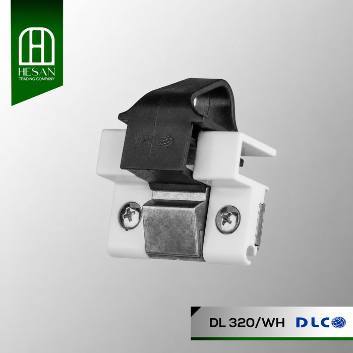 DL 320 WH BL قفل موشکی زبانه مخفی 1